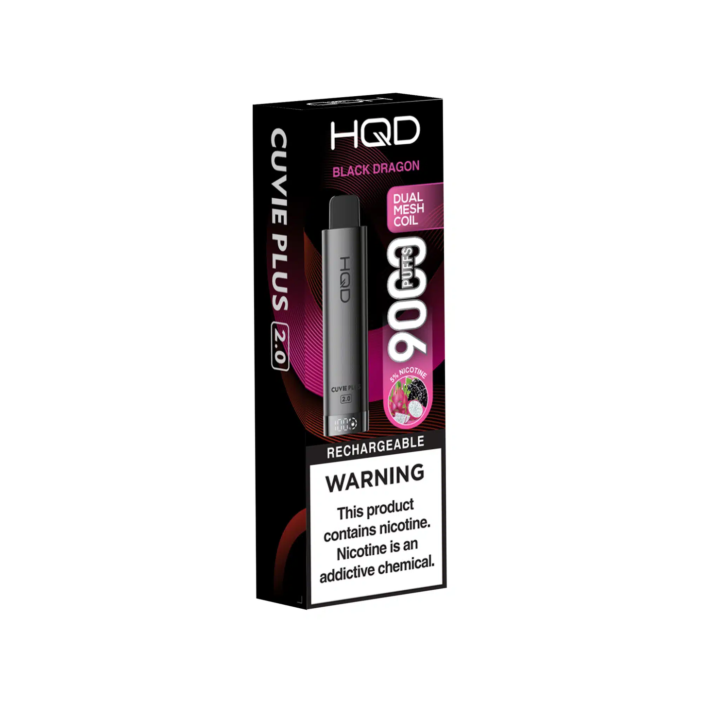 HQD CUVIE PLUS 2.0 9000 DISPOSABLE VAPE