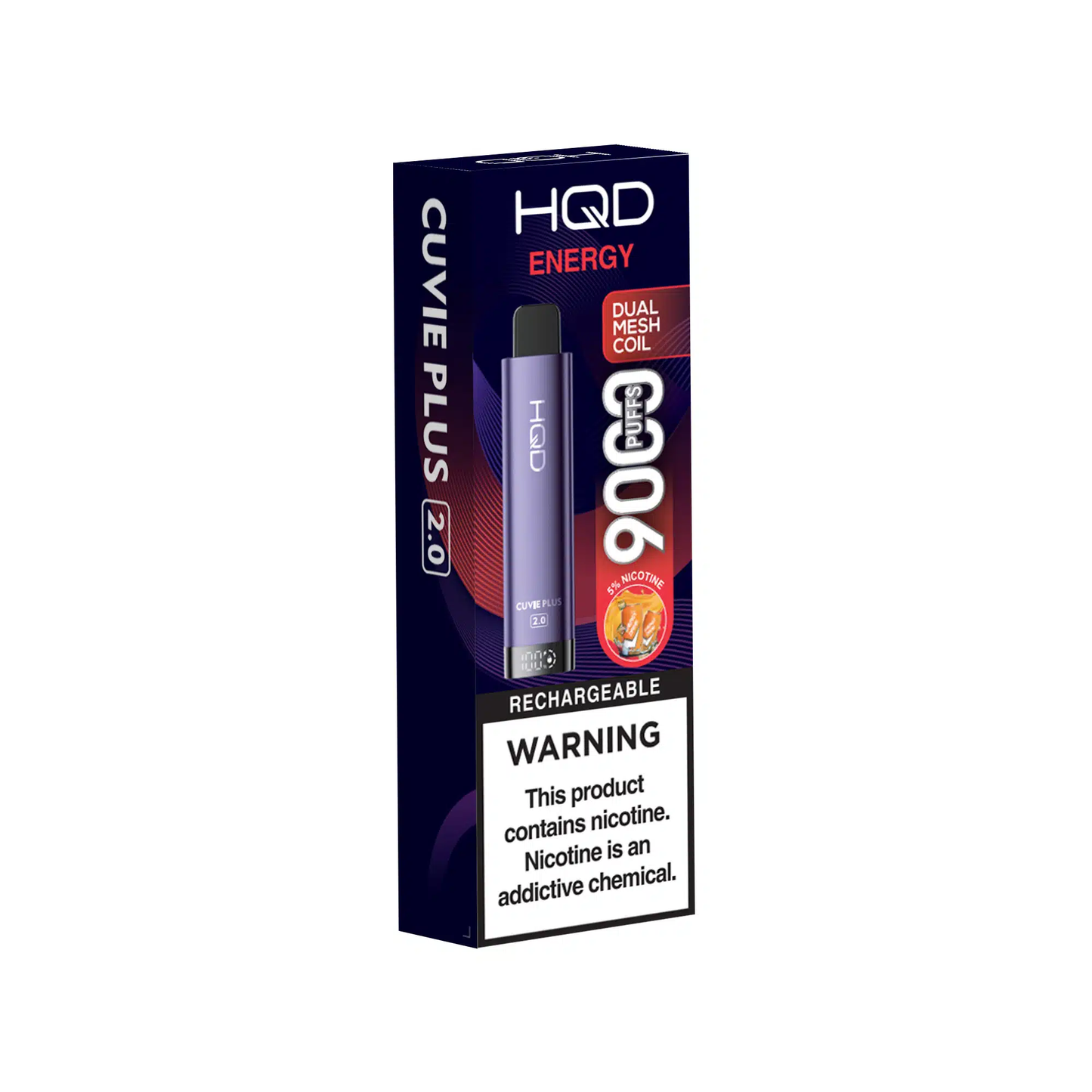 HQD CUVIE PLUS 2.0 9000 DISPOSABLE VAPE