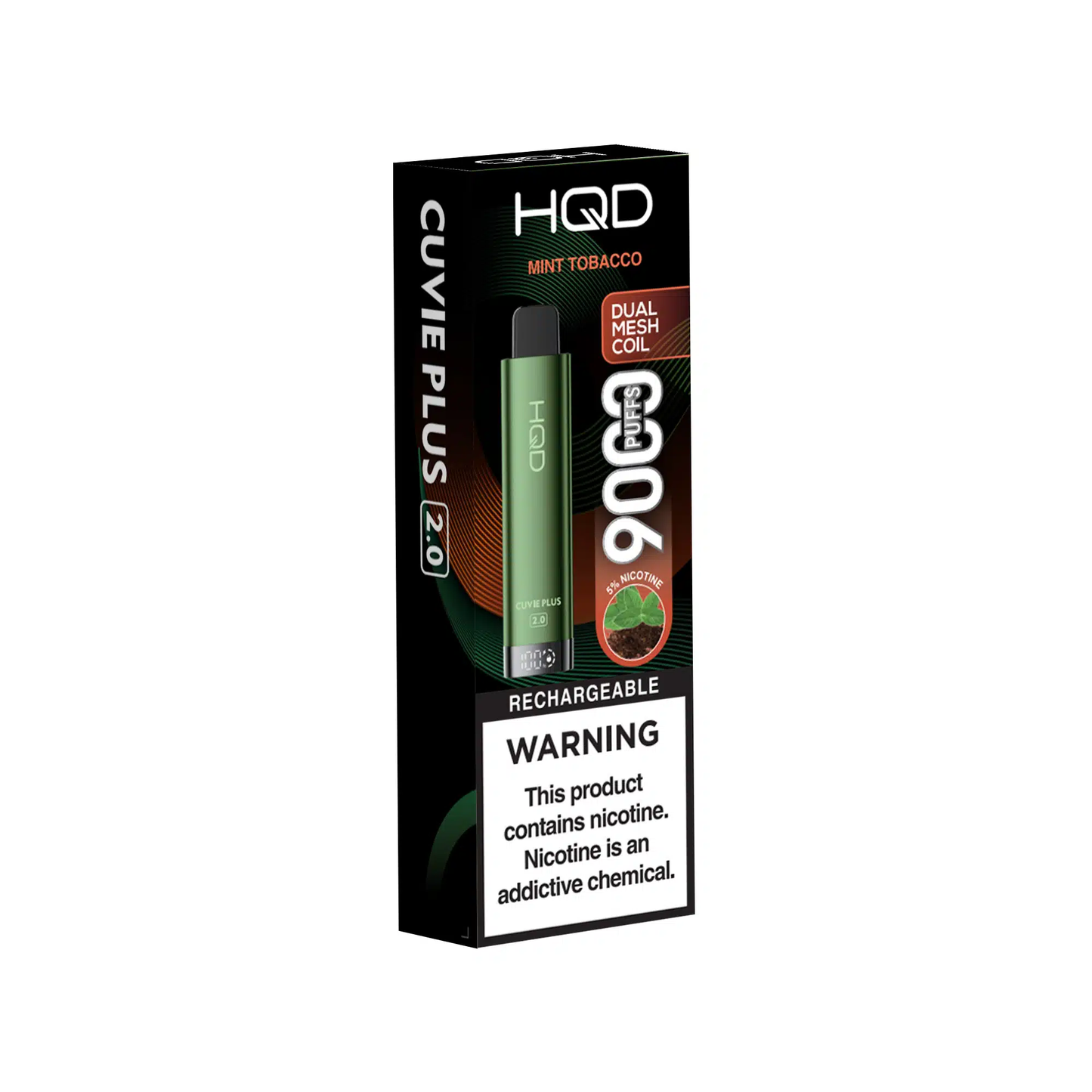 HQD CUVIE PLUS 2.0 9000 DISPOSABLE VAPE