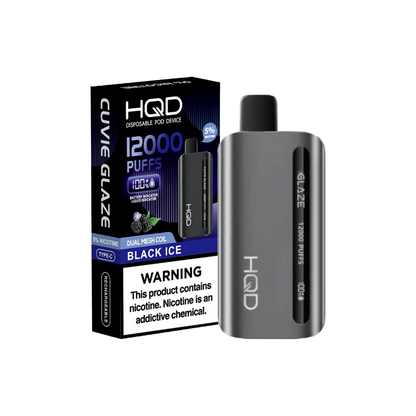 HQD CUVIE GLAZE 12000 DISPOSABLE VAPE