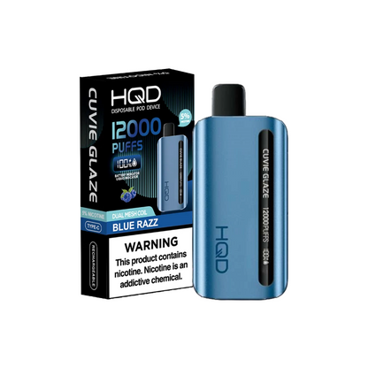 HQD CUVIE GLAZE 12000 DISPOSABLE VAPE