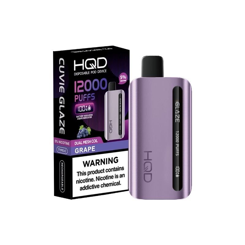 HQD CUVIE GLAZE 12000 DISPOSABLE VAPE