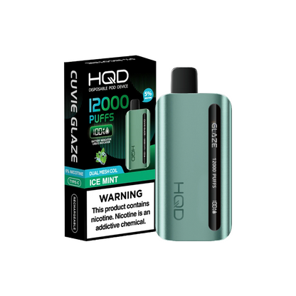 HQD CUVIE GLAZE 12000 DISPOSABLE VAPE